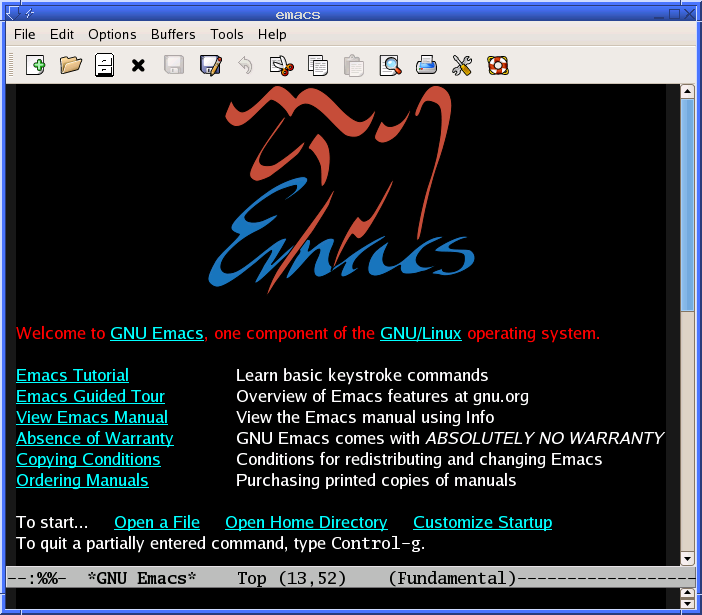 image from Sobre o Emacs